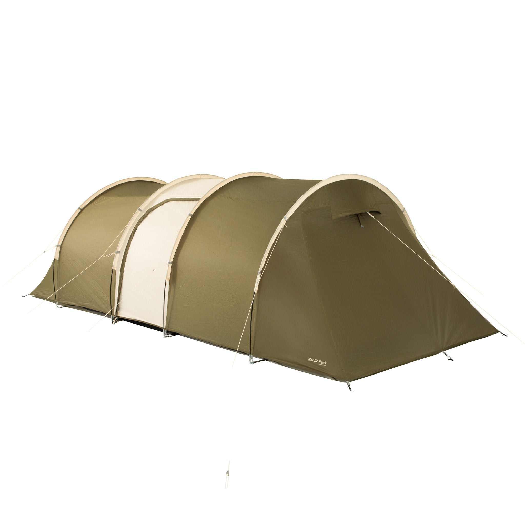 Nordic Peak Rila 6.0 Classic familietelt med to sovekabiner til 6 personer