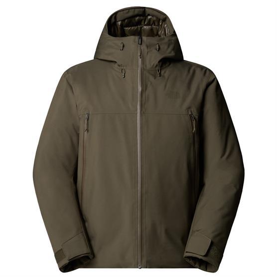 The North Face MTN Range dunjakke med hætte i New Taupe Green