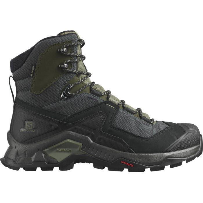 Salomon Quest Element GTX vandrestøvle til herre i sort og deep lichen