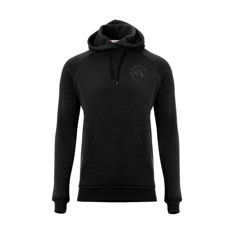 Aclima FleeceWool Hoodie V2 i sort